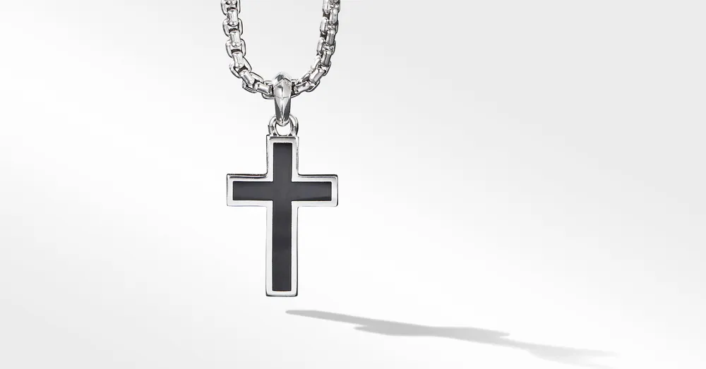 David yurman black onyx cross on sale
