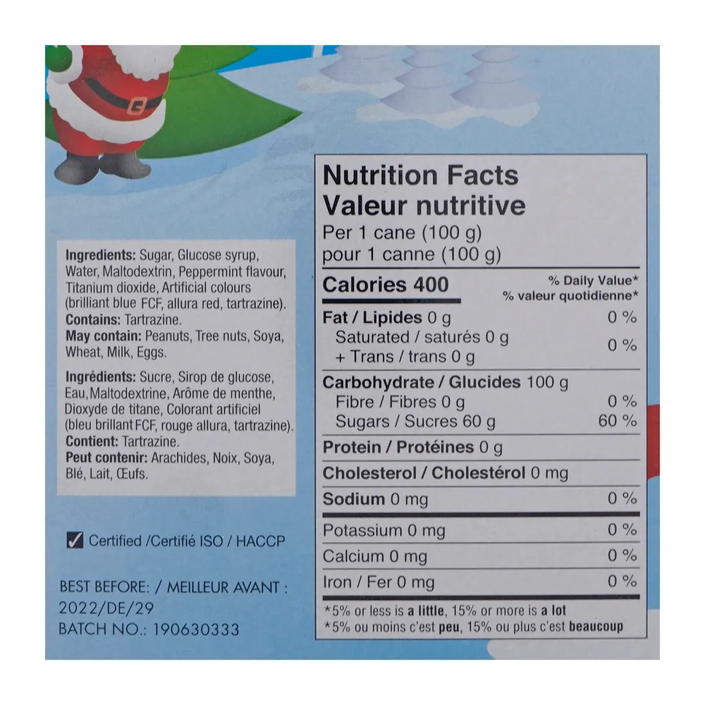 Dollarama Christmas Jumbo Candy Cane Case of 36 Coquitlam Centre