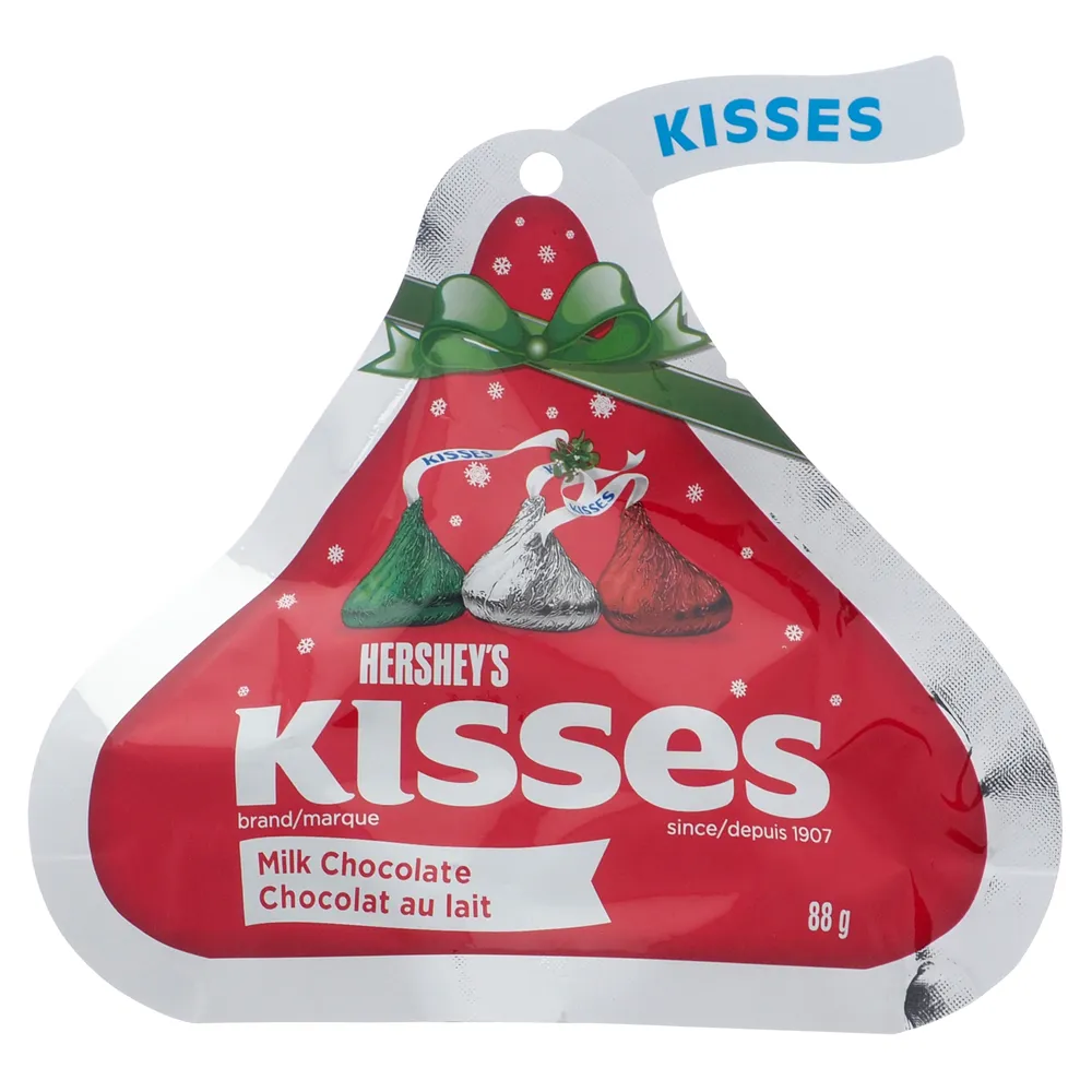 Dollarama Christmas - Hershey Kisses Chocolates Pouch - Case of 30 ...