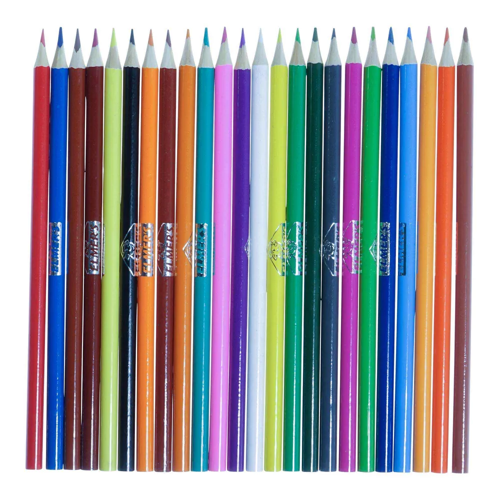 Dollarama 24PC of Colour Pencils Case of 18 The Pen Centre
