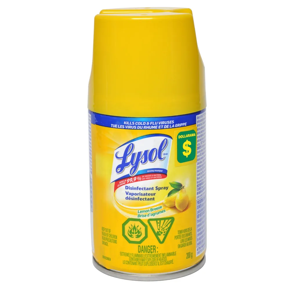 Lysol deals spray lemon