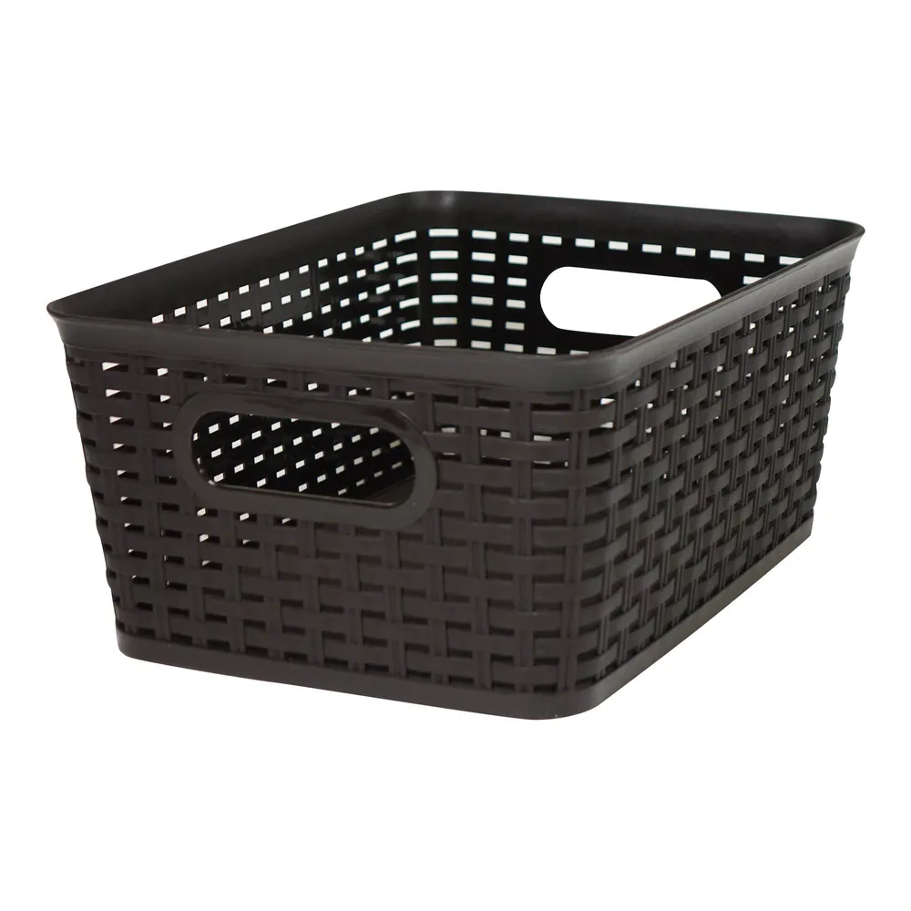 Large plastic outlet basket