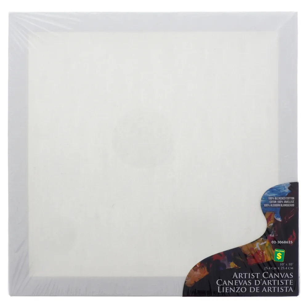 Dollarama 10''x10'' Wood Framed Artist Canvas Case of 18 Niagara Pen Centre