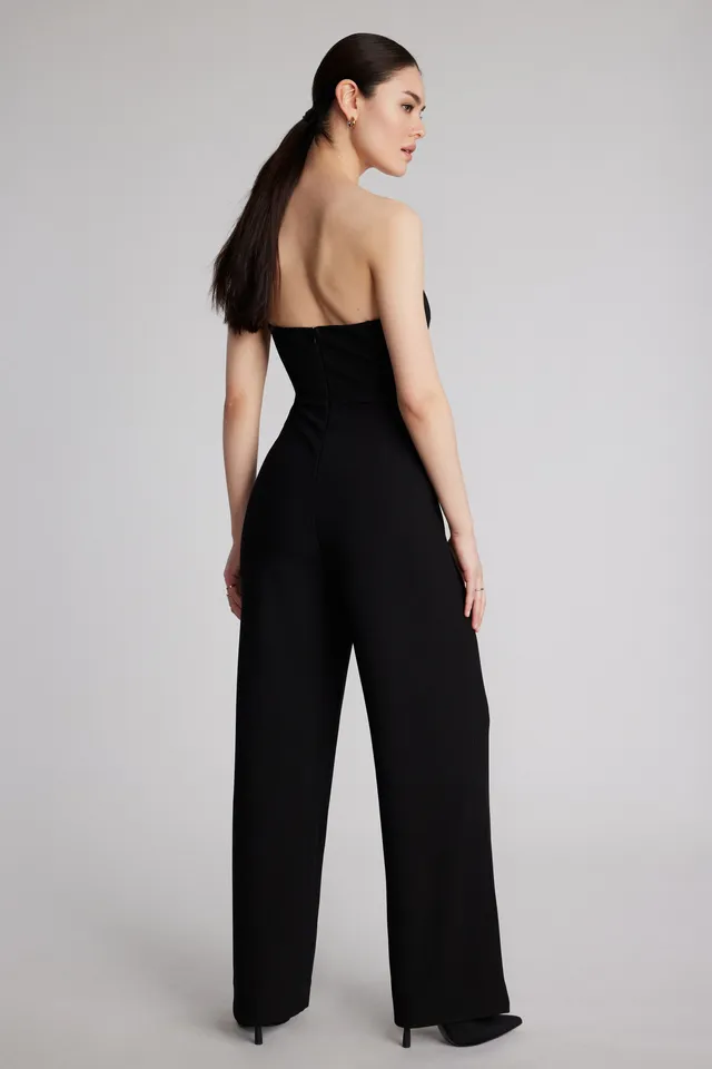 Dynamite black jumpsuit new arrivals
