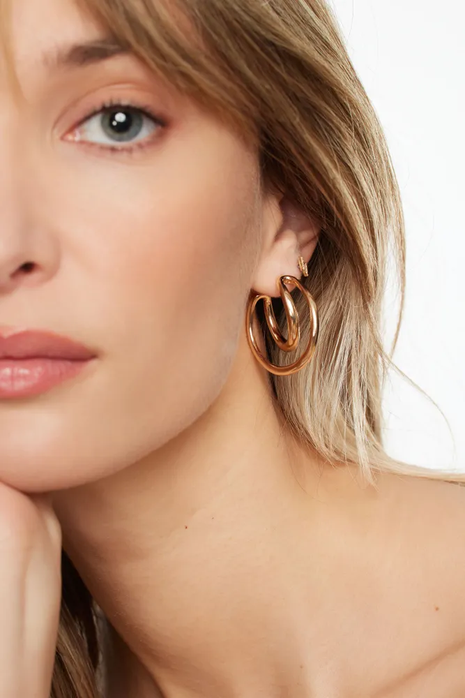 Loop on sale hoop earrings