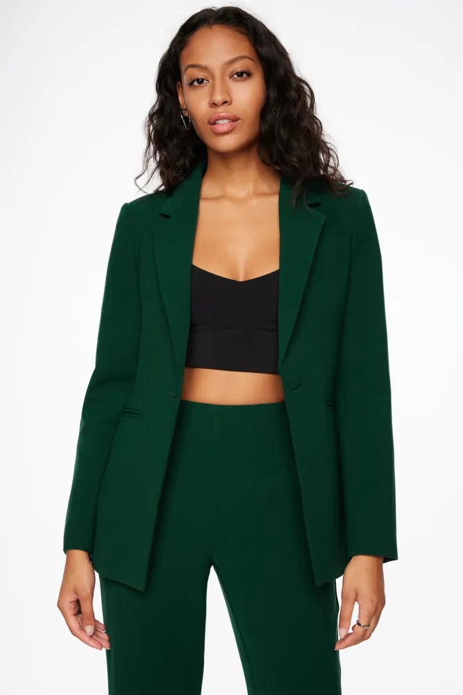 Dynamite One Button Fitted Blazer Niagara Pen Centre