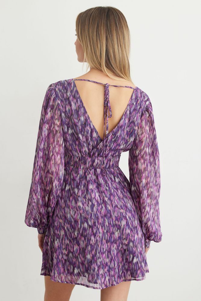 Dynamite Kaeli Wrap Open Back Dress Bramalea City Centre