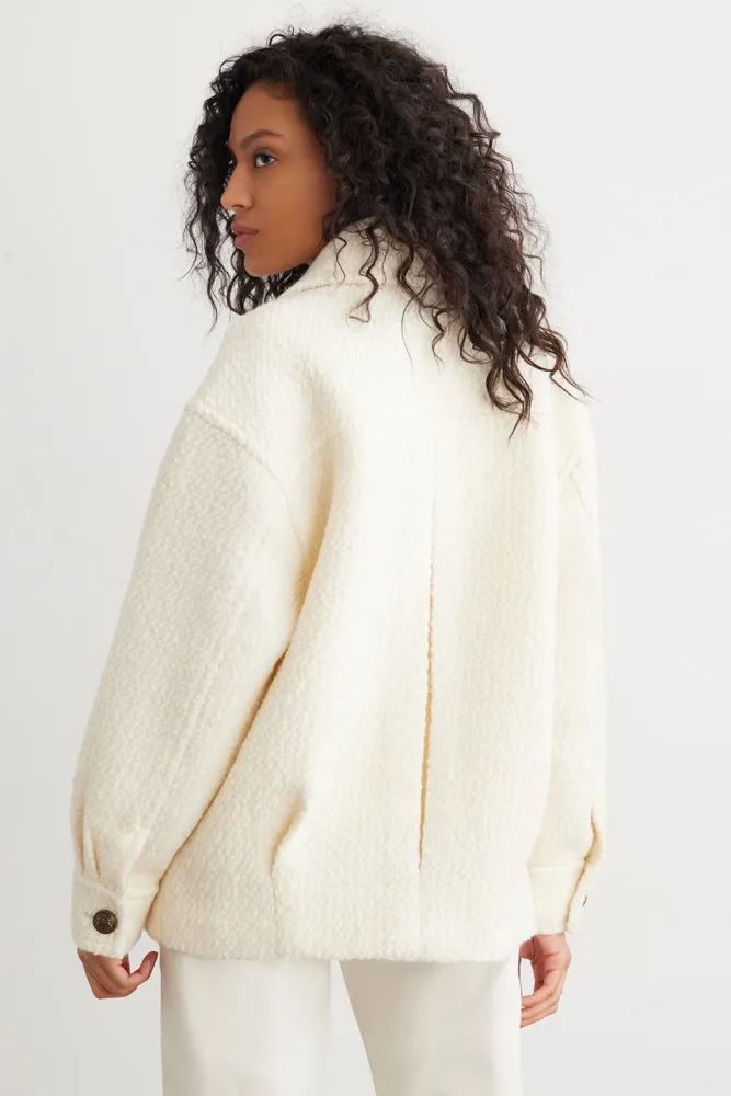 Dynamite sherpa hotsell coat
