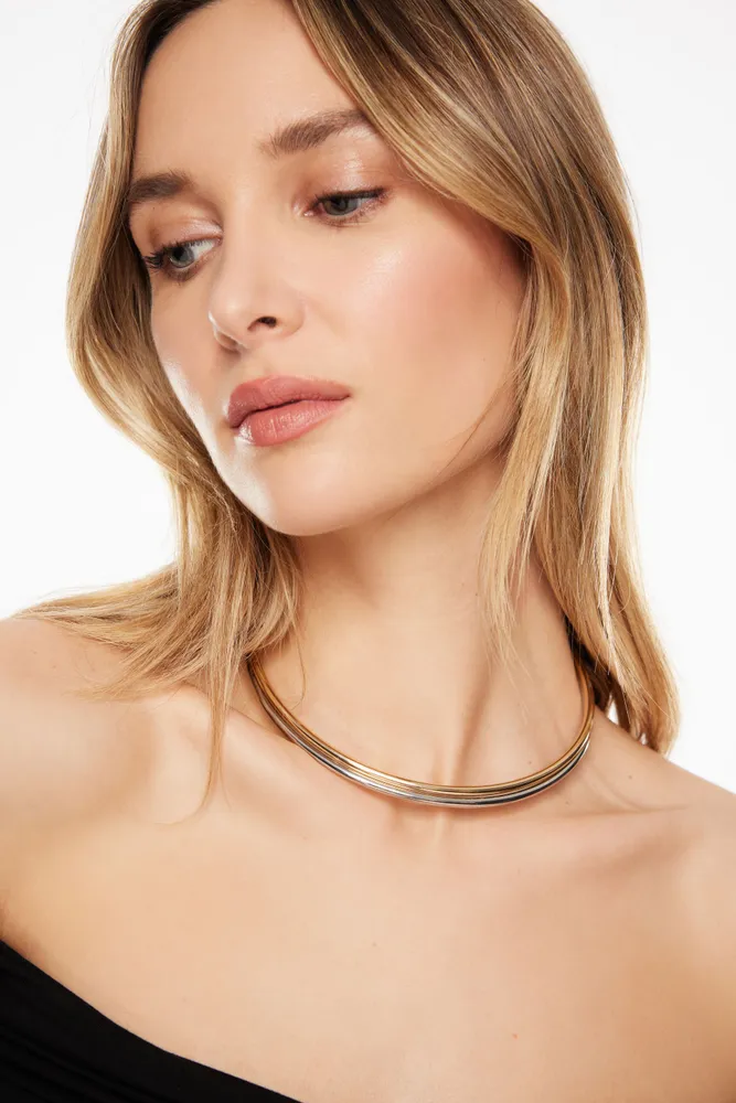 Dynamite 2 Pack Open Coil Necklace Shop Midtown