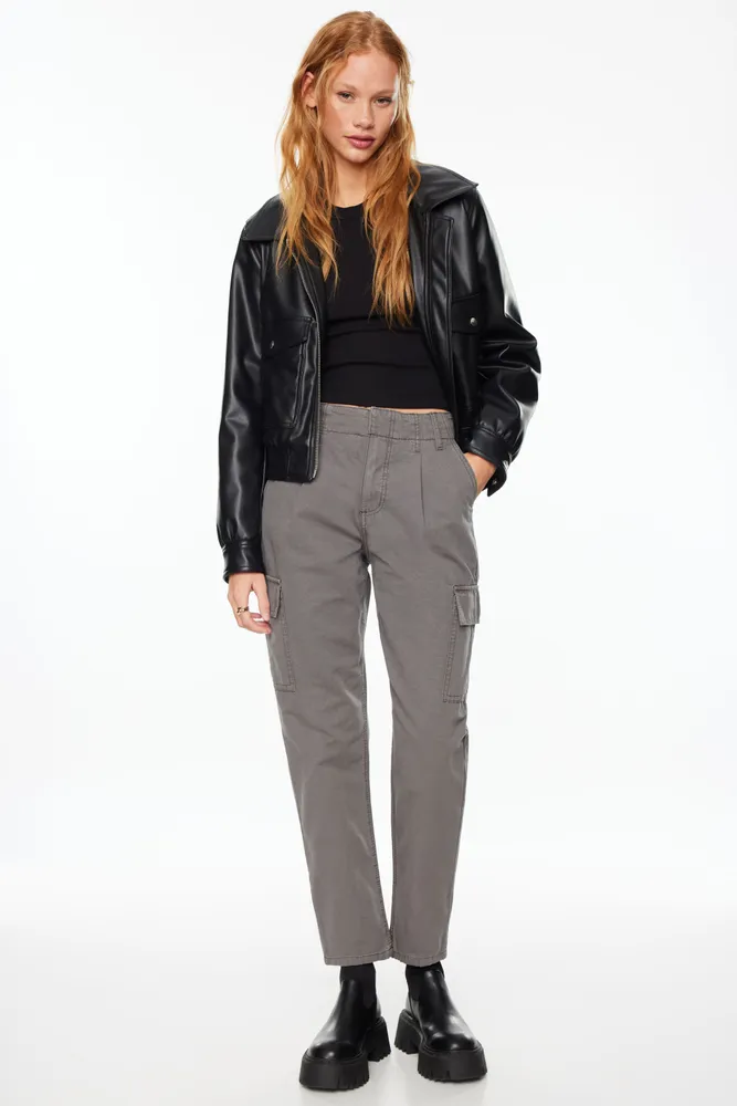 Paper bag cargo store pants