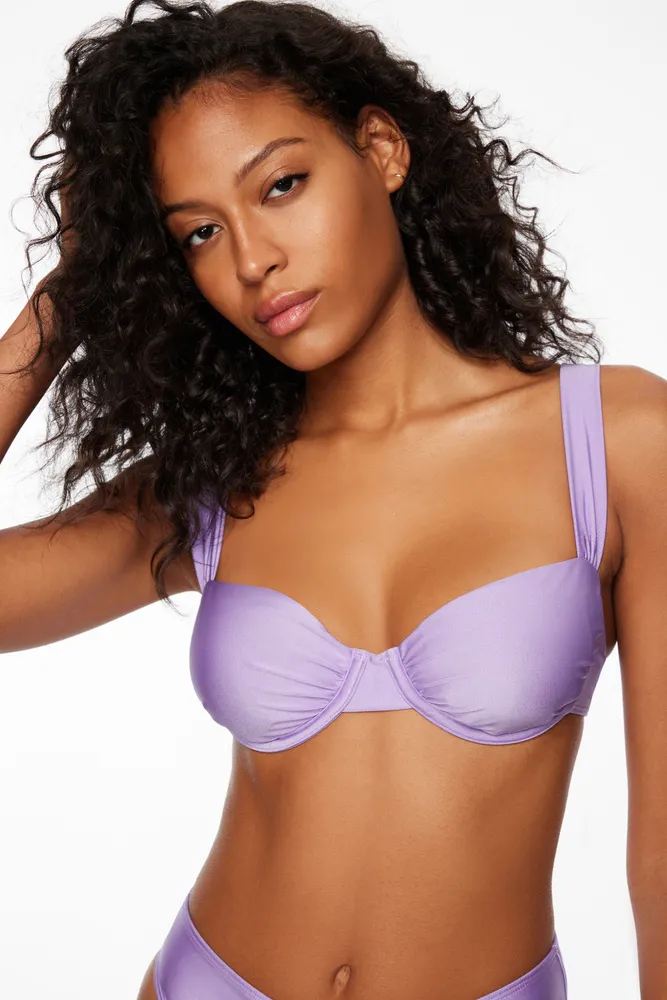 Light purple bikini top 2025