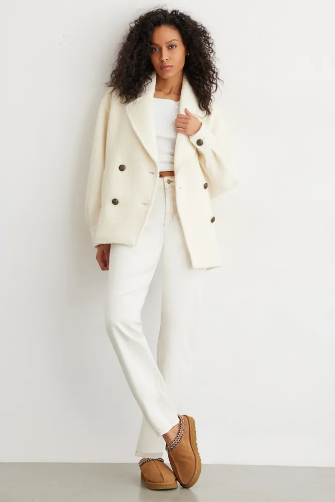 Dynamite sherpa coat sale