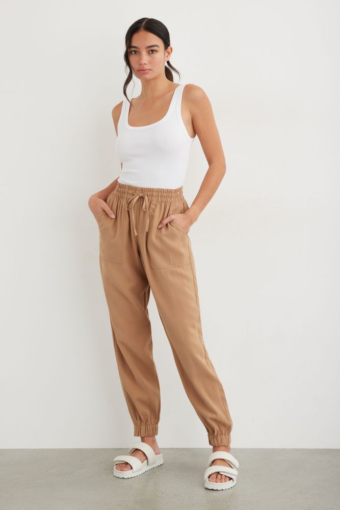 Dina high sales waist jogger