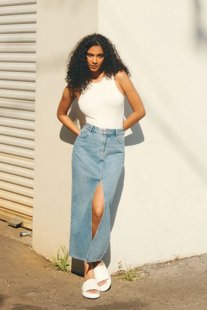 Jean skirt dynamite clearance