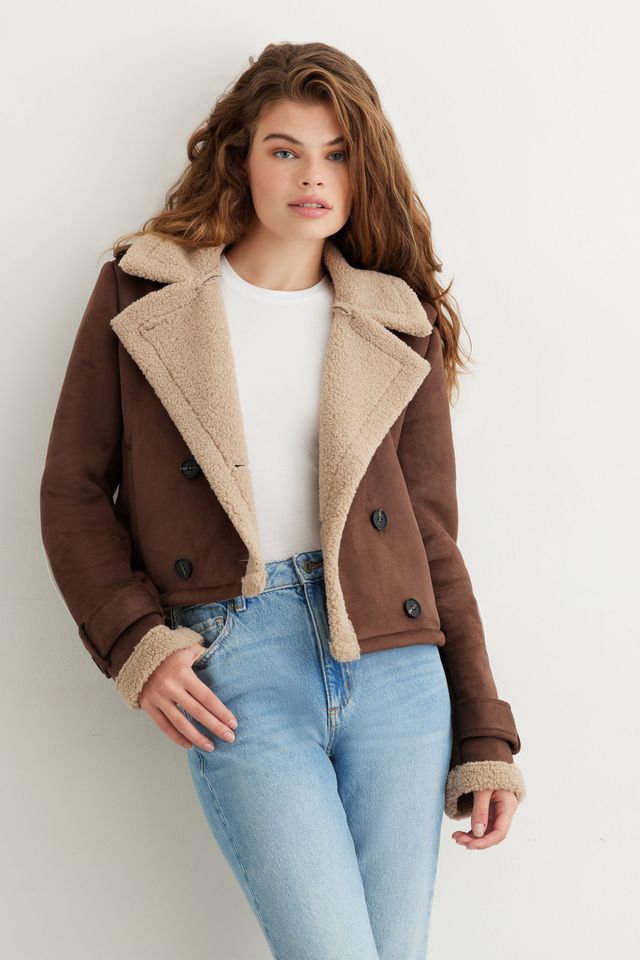 Dynamite cheap sherpa coat