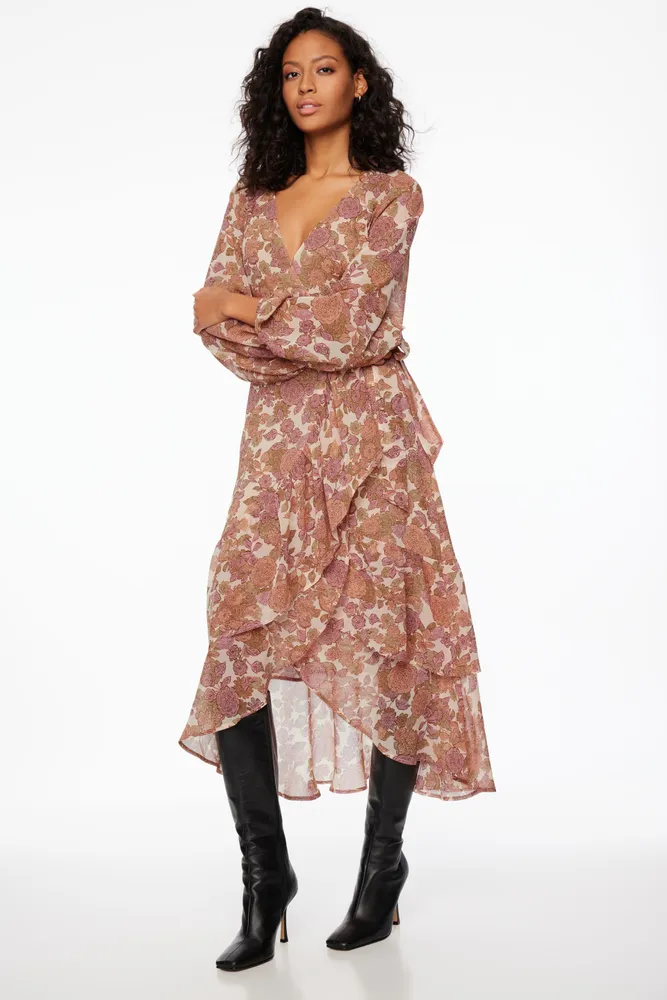 Dynamite wrap dress new arrivals