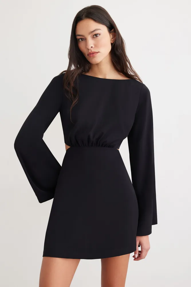 Dynamite Long Sleeve Open Back Dress Halifax Shopping Centre