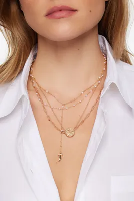 Necklace gold simple store