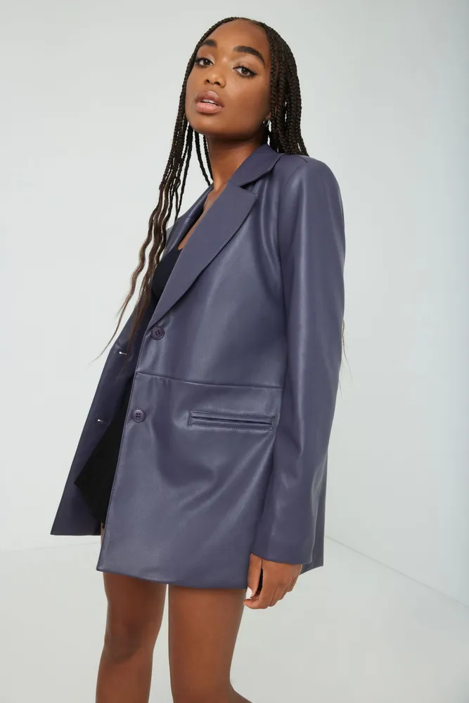 Dynamite faux 2025 leather jacket