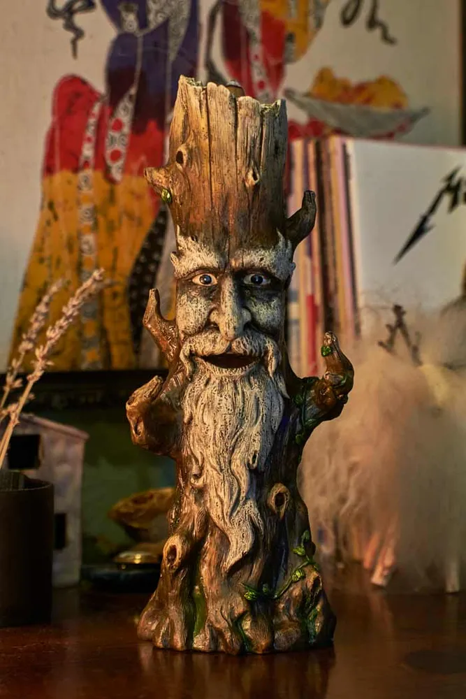 Earthbound Trading Tree Man Tower Incense Burner Hamilton Place