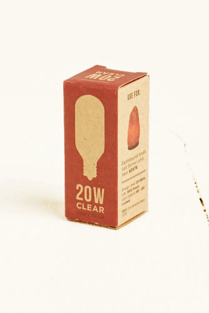 Earthbound salt lamp bulb top