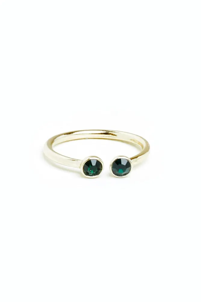 Earthbound Trading May Birthstone Ring Hamilton Place