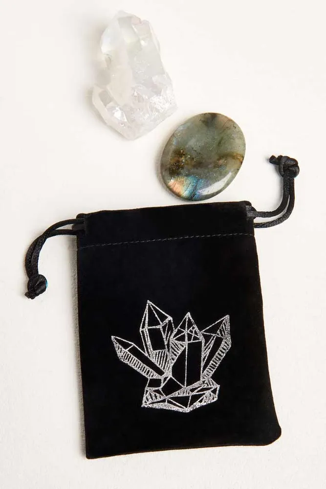 Earthbound Trading Velvet Crystal Pouch Hamilton Place