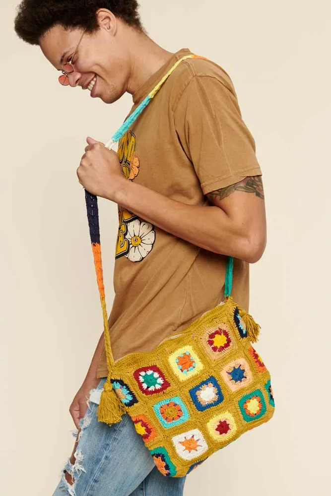 Rainbow crossbody bag sales