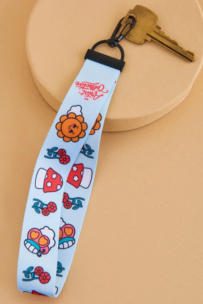 Mini lanyard keychain sale