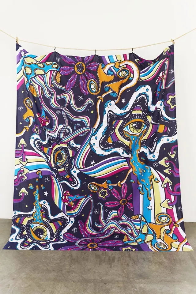 Earthbound butterfly tapestry sales