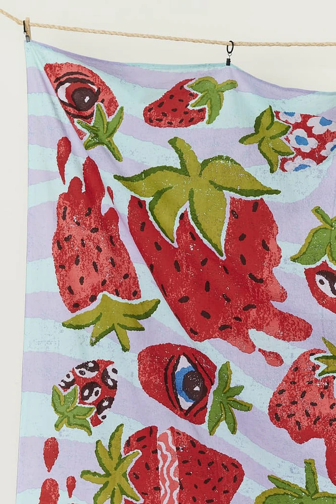 Earth Bound Trading Funky Strawberry Tapestry (EB Exclusive