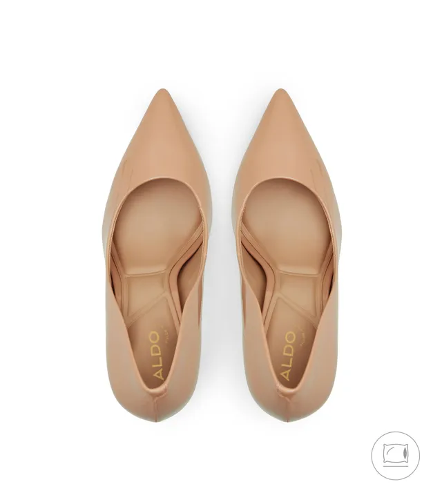 ALDO Zapatillas pump con tac n alto de aguja y charol Mujer