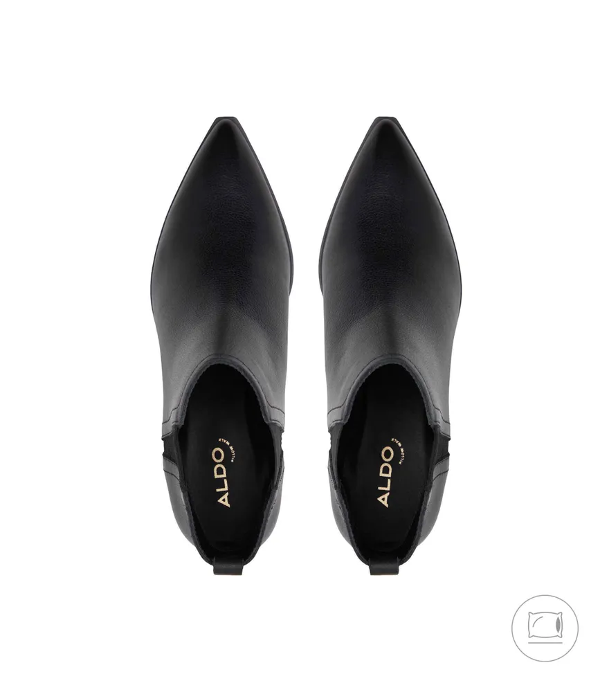Aldo Botines Chelsea en piel con tac n bajo Ancho Mujer Paseo
