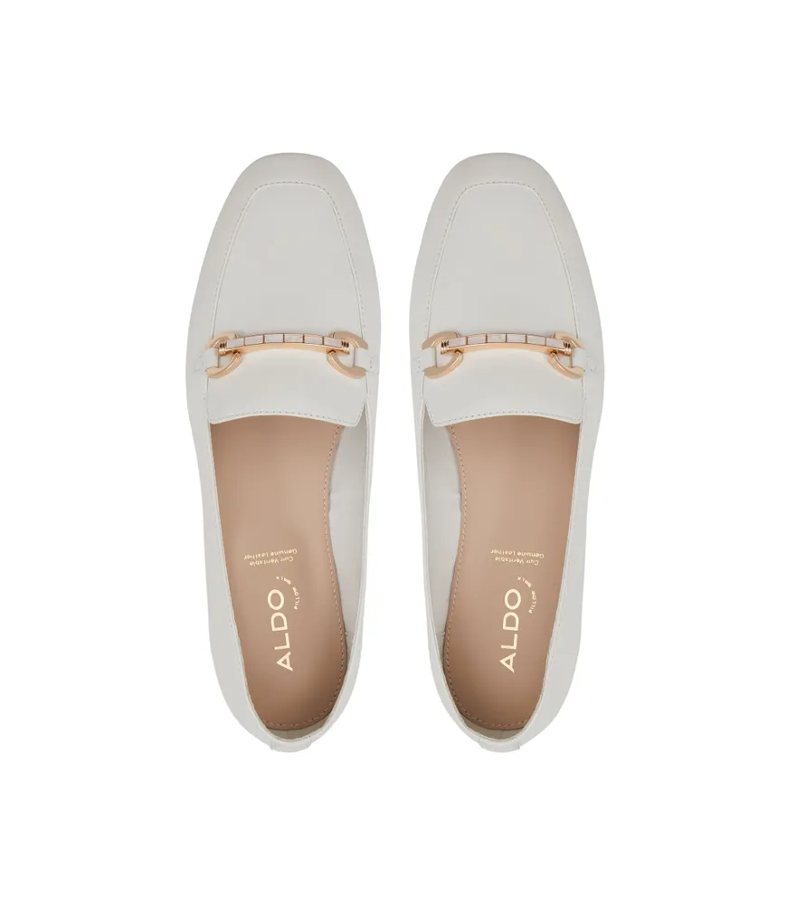 Aldo Mocasines en piel con barra Mujer Paseo Interlomas Mall