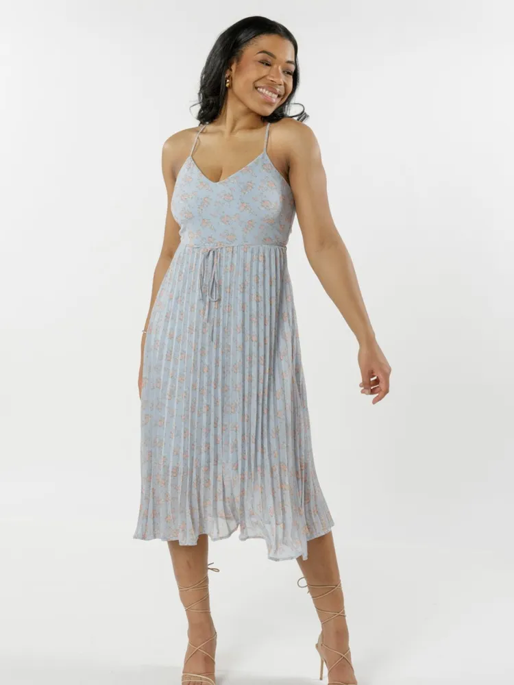 Envy and Grace Alicia Pleated Spa Midi Dress Halifax Shopping Centre