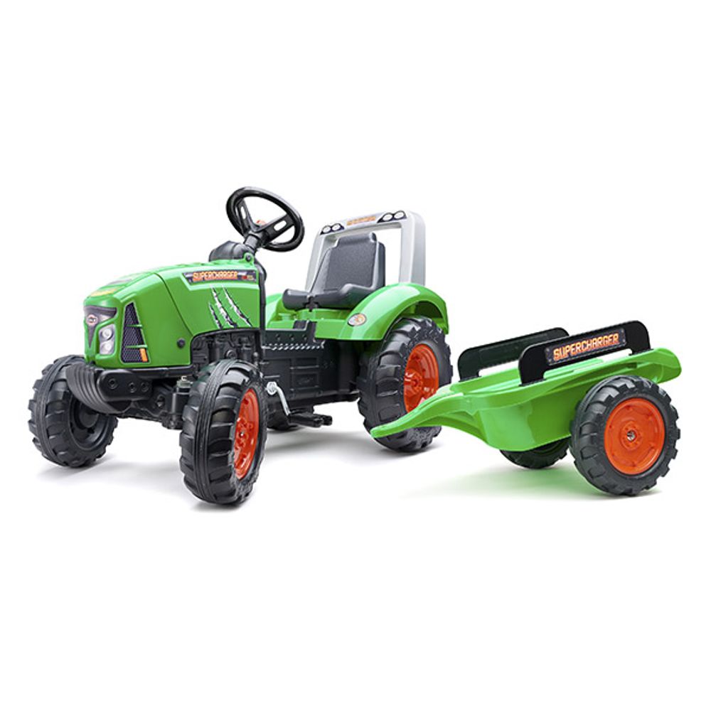 Tractor de niños a pedales hot sale