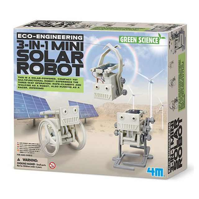 Mini solar sales robot