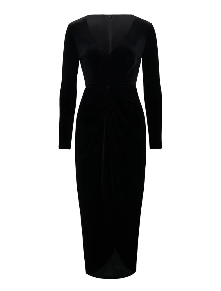 Hobbs emilia shop velvet dress