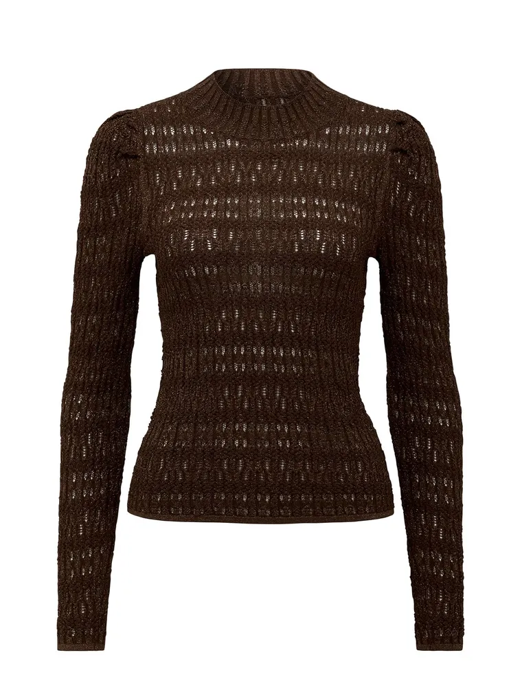 See by discount chloe pointelle pullover