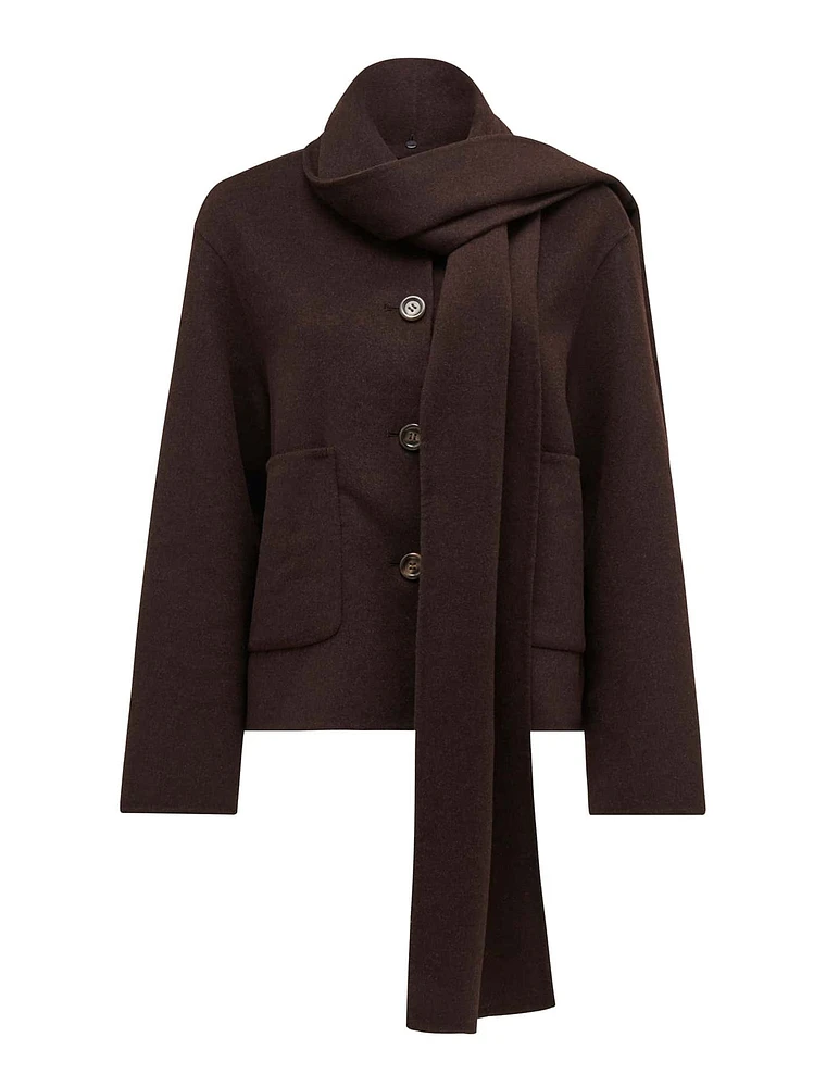 EverNew Stella Scarf Coat | Upper Canada Mall