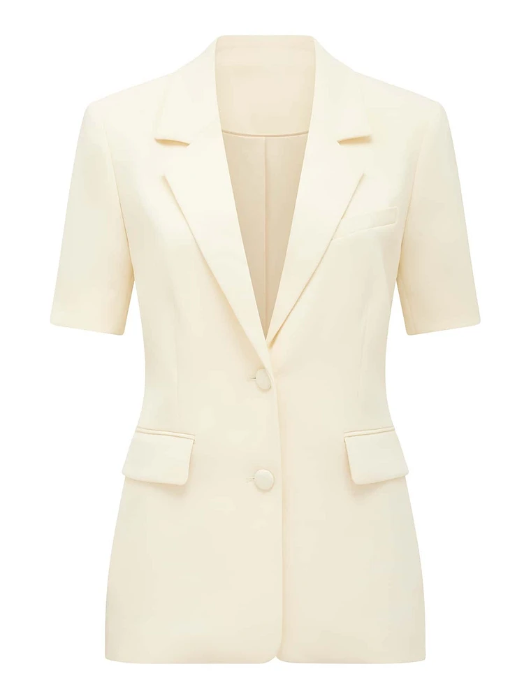 EverNew Azura Petite Short Sleeve Jacket | Hillcrest Mall