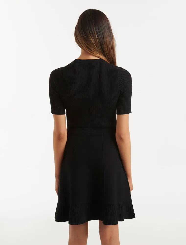 Cleo textured hotsell knit dress