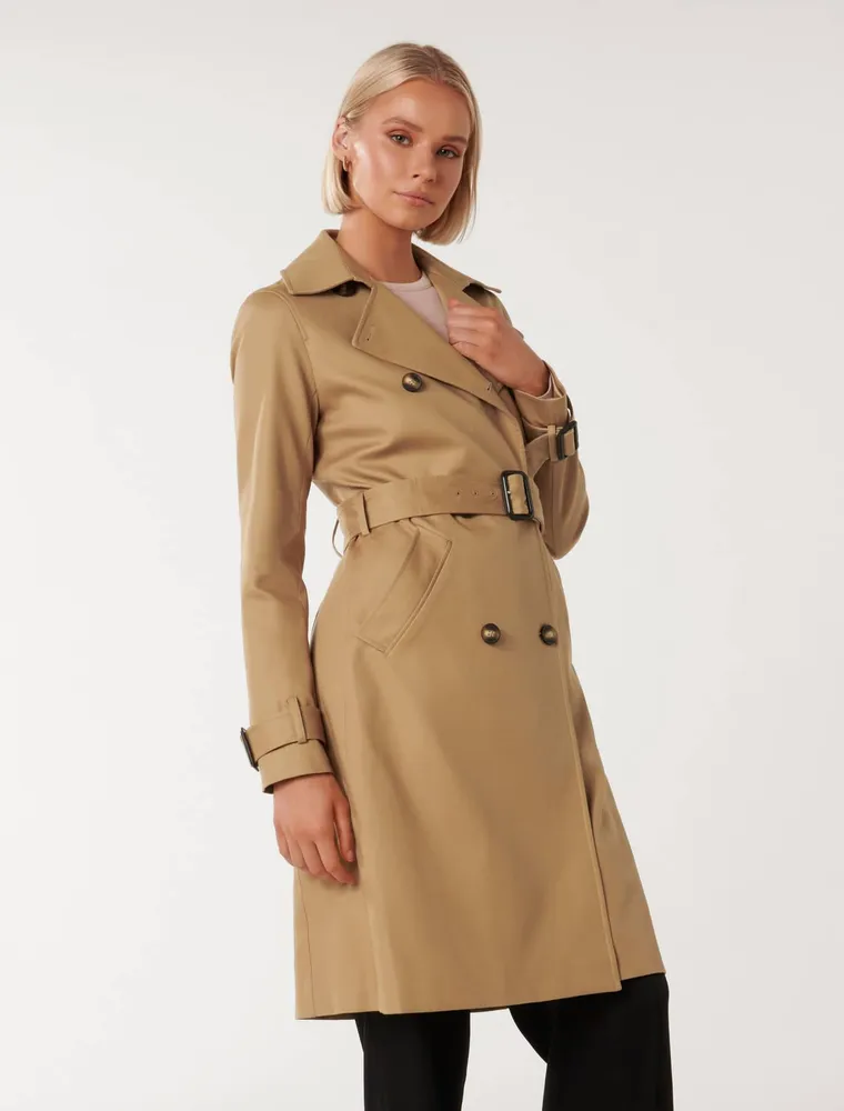 Petite mac trench sales coat