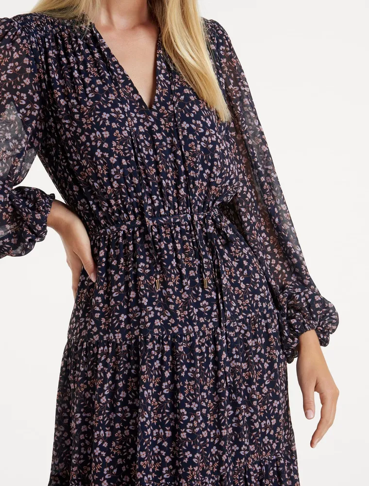 Lipsy rosalie print dress top