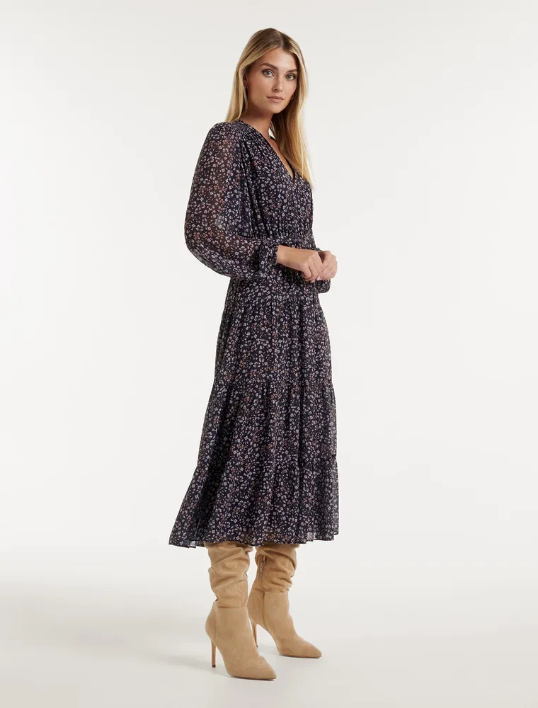 Lipsy rosalie print best sale dress