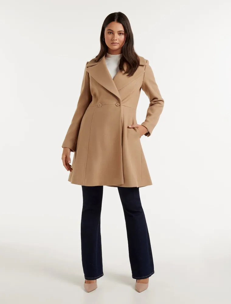 Forever new ellie dolly coat top