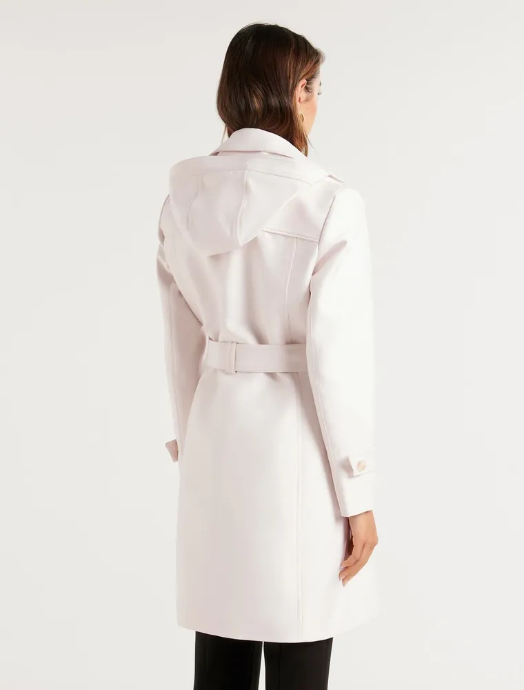 Talea Petite Hooded Mac Trench