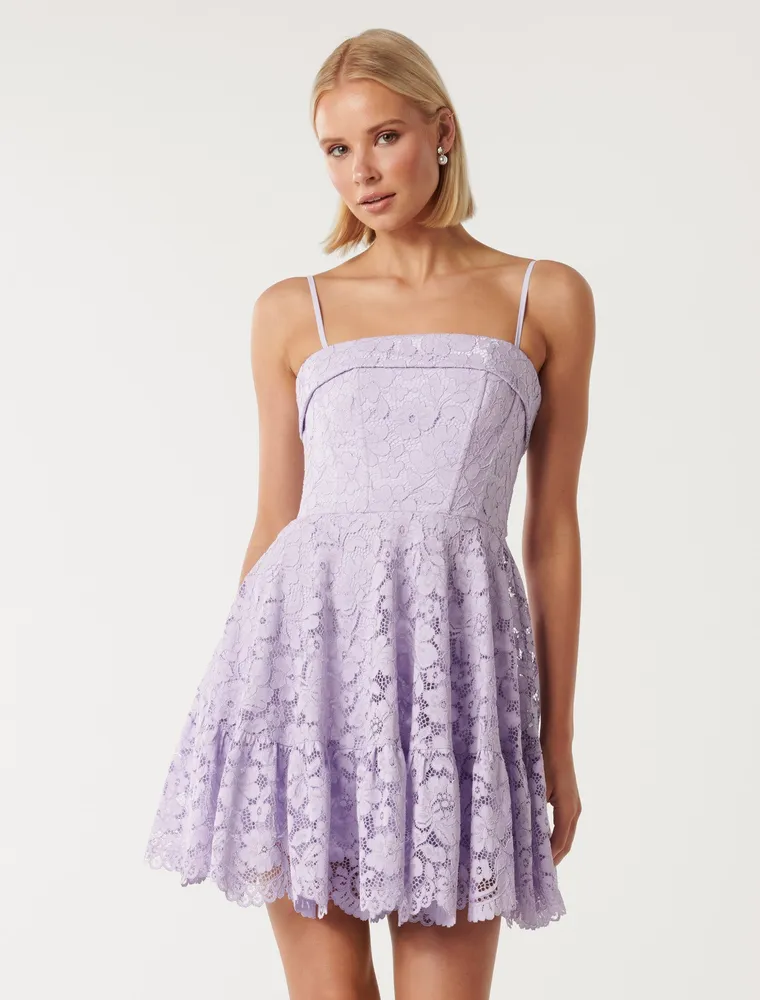 Annalena Corset Mini Prom Dress