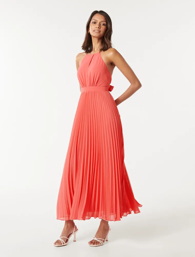 Ever New Chloe Petite Halter Maxi Dress Square One