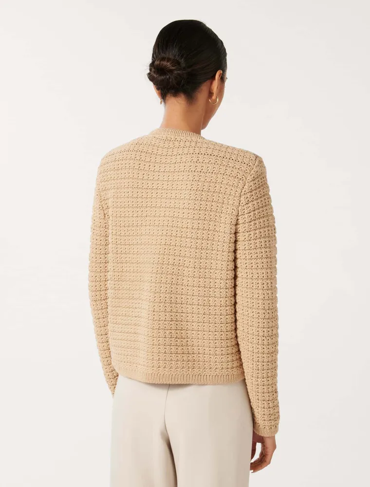 Petite cheap cotton cardigan